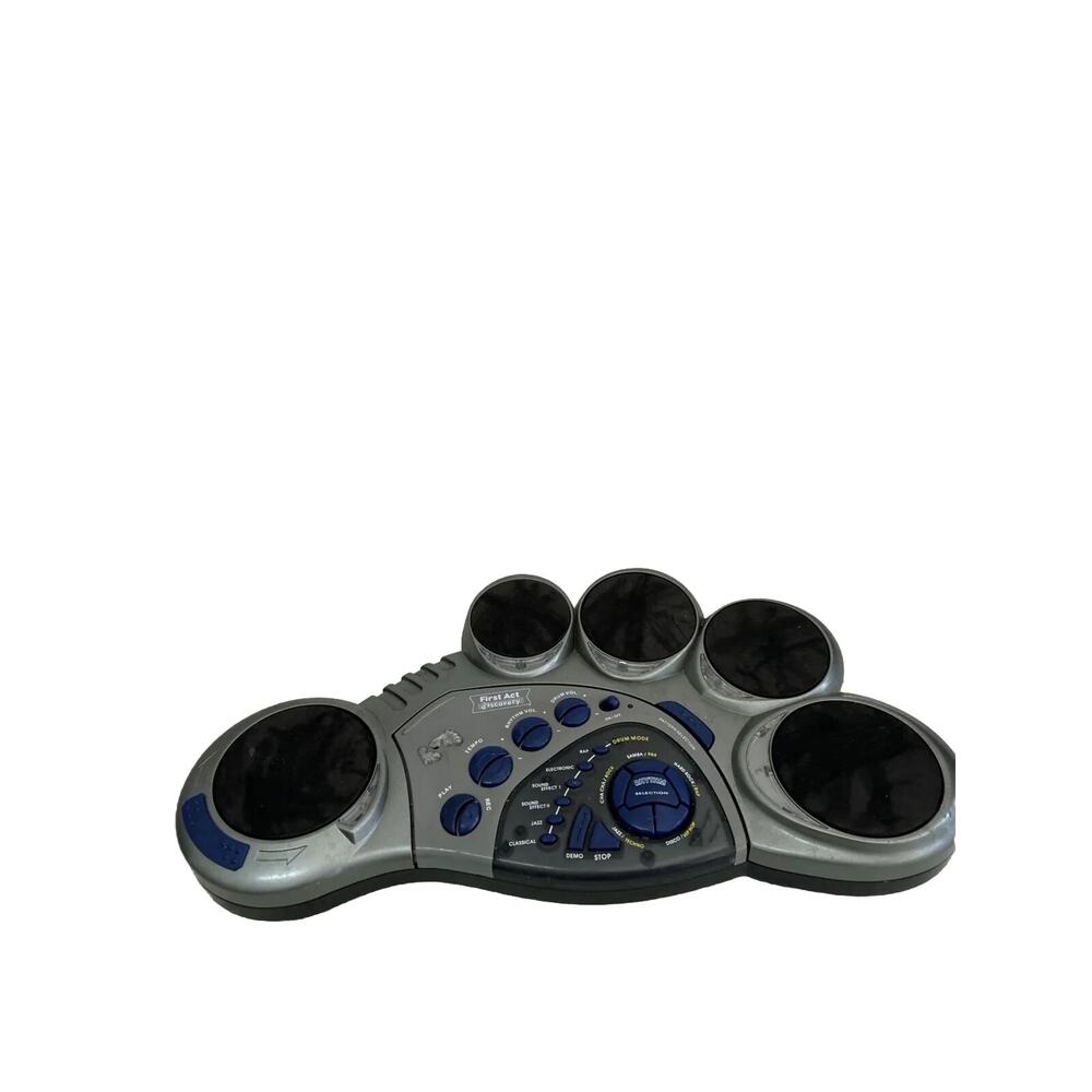 First Act Discovery 5 Pad Electric Drums MP3 In Battery Operated 2009